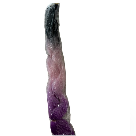 24" Synthetic Braiding Hair Ombre Braiding Hair Packs Jumb - Picture 2 of 2